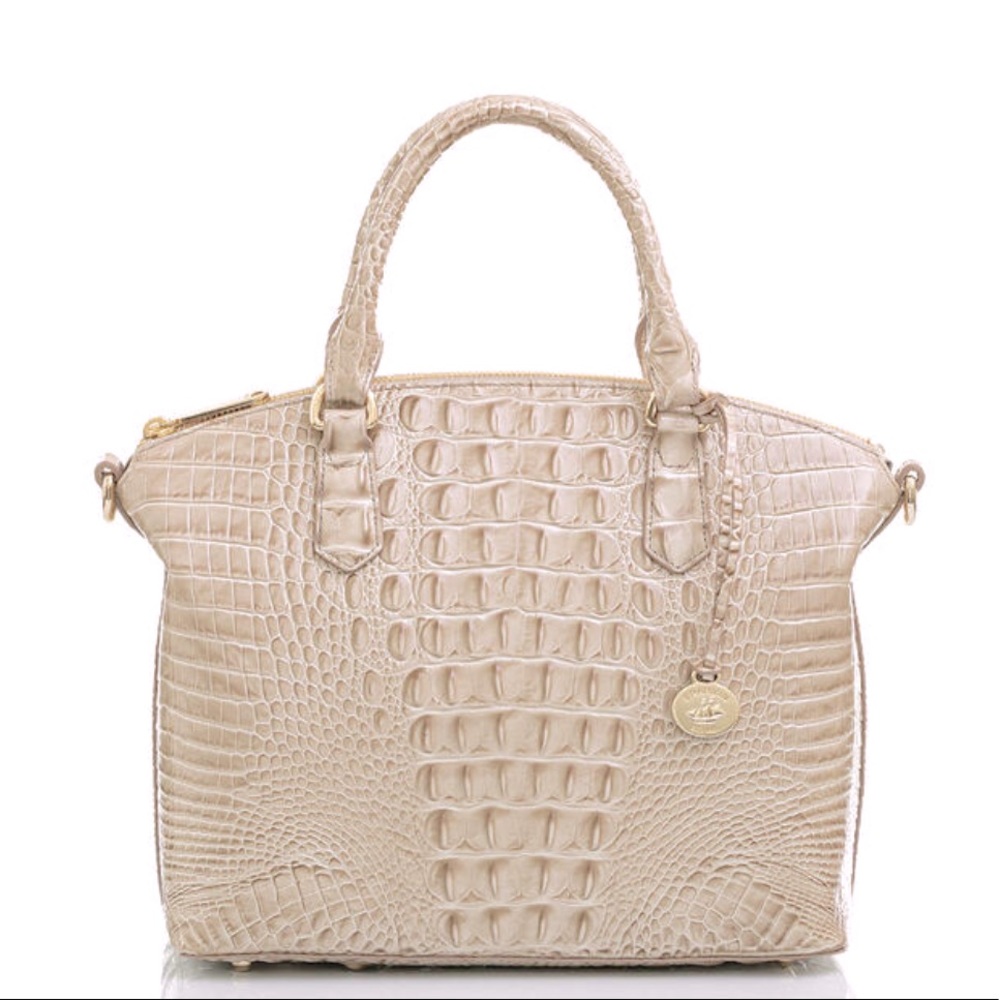 BRAHMIN DUXBURY SATCHEL HANDBAG, LIKE NEW